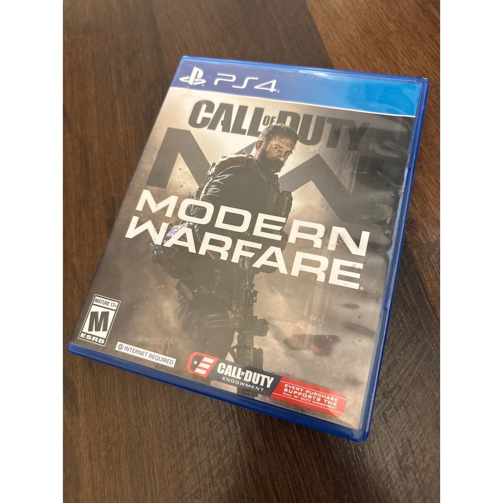 Call of Duty Modern Warfare Sony PlayStation 4 PS4 2019 Activision Physical Disc